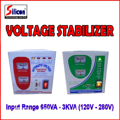 VOLTAGE STABILIZER 3KAV(120V-280V)